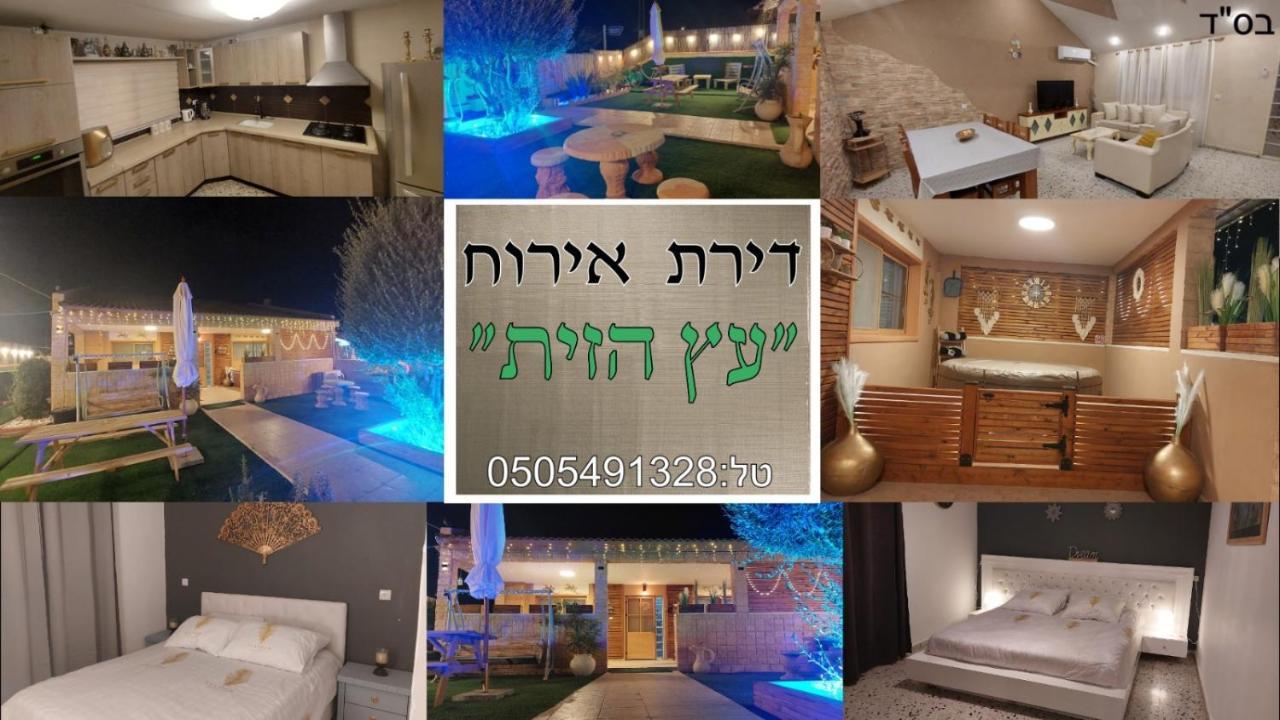דירות ירוחם עץ הזית דירת אירוח מראה חיצוני תמונה